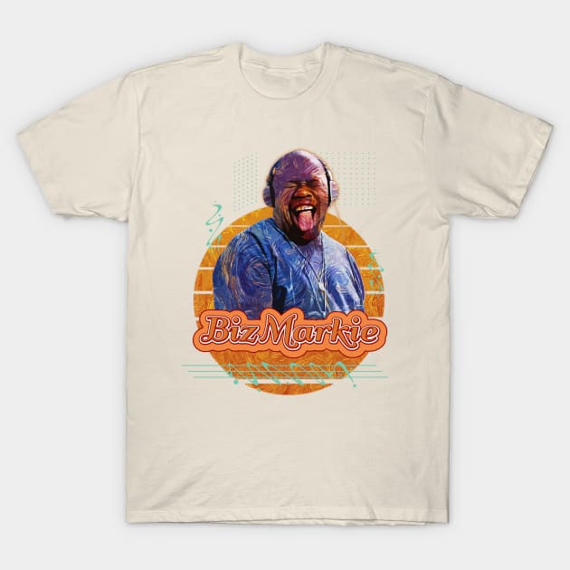 Biz markie \\ Retro Art T-Shirt by Nana On Here